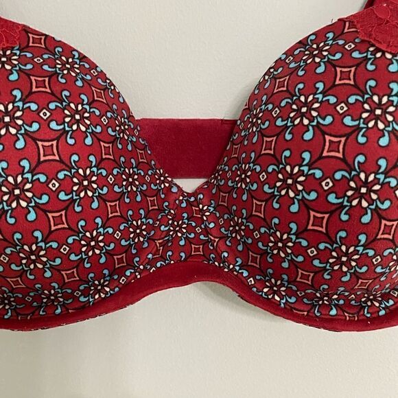 Victoria’s Secret Lined Demi/Demi Buste Double Bra Women Size 32DDD - Picture 2 of 7